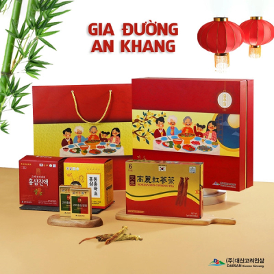 Bộ quà tặng Xuân 2024: Gia Đường An Khang