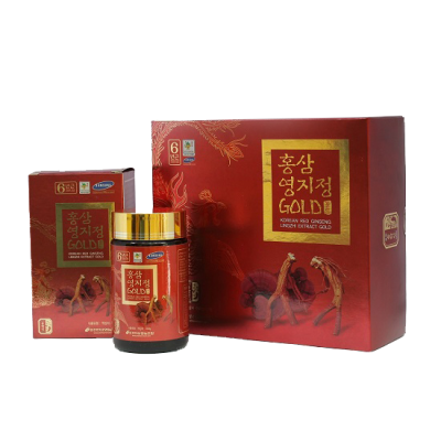 Cao hồng sâm linh chi 240 gram x 2 lọ Hàn Quốc