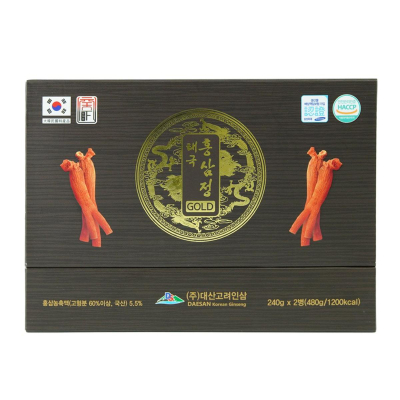 Cao Hồng Sâm Thái Cực Daesan cao cấp 2 lọ x 240g chính hãng Hàn Quốc