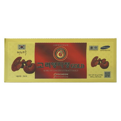 Cao Linh Chi Pocheon Hàn Quốc 100% Nguyên Chất 50g x 5 Lọ