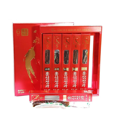 Hồng sâm củ tẩm mật ong KGS 300g Hàn Quốc 6