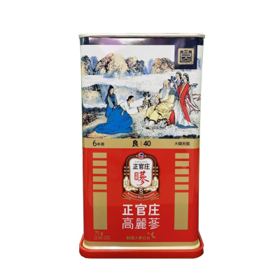 Hồng sâm khô KGC Hàn Quốc hộp thiết 75g