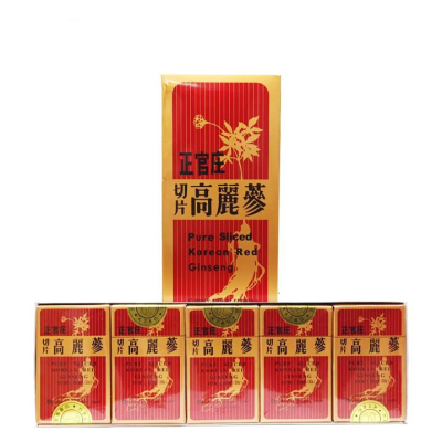 Hồng sâm lát khô tẩm 300g nguyên chất