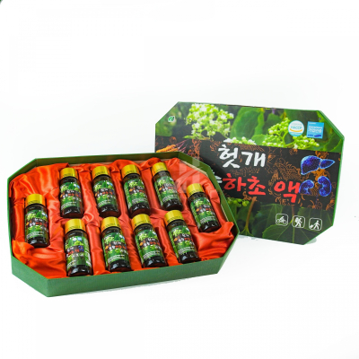 Nước Mát Gan Đông Trùng Hạ Thảo Well Bio hộp 10 chai x 100ml