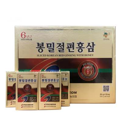 Sâm lát tẩm mật ong Pocheon 200g Hàn Quốc