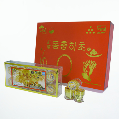 Viên Đông Trùng Hạ Thảo Hàn Quốc 30 viên x 3.75g hộp gỗ đỏ