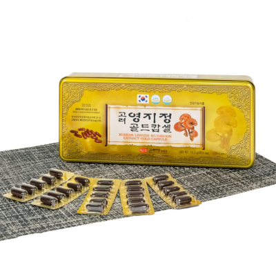 Viên linh chi Hàn Quốc KGS hộp thiếc 120 viên