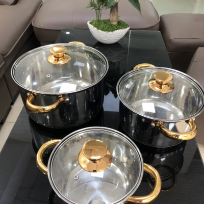 Bộ Nồi Inox 201 3 chiếc