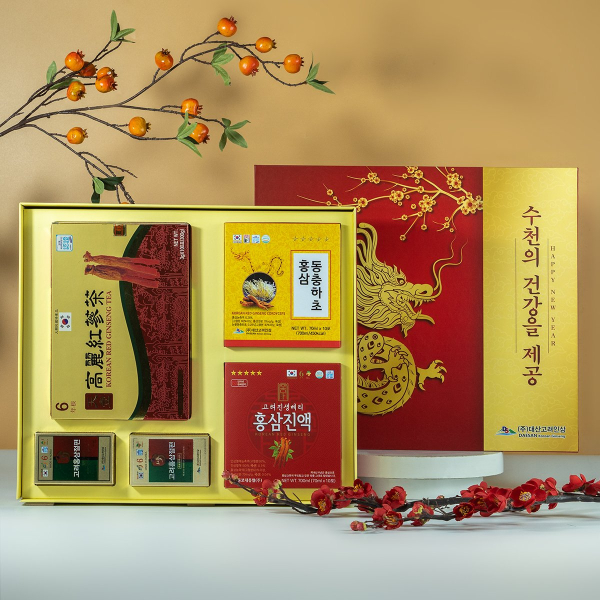 Bộ quà tặng Xuân 2024: Tân Xuân Thịnh Vượng