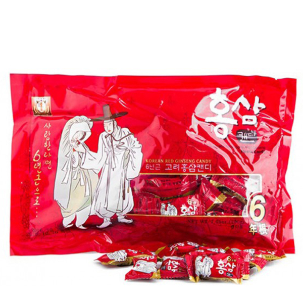 Kẹo hồng sâm ông già bà lão Hàn Quốc 800g