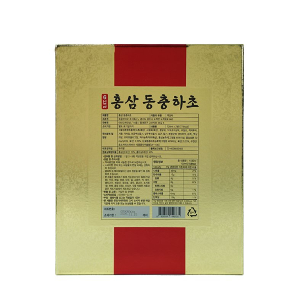 Nước Chiết Xuất Hồng Sâm Đông Trùng Daesan Hàn Quốc cao cấp 720ml [ Hộp 1 chai]