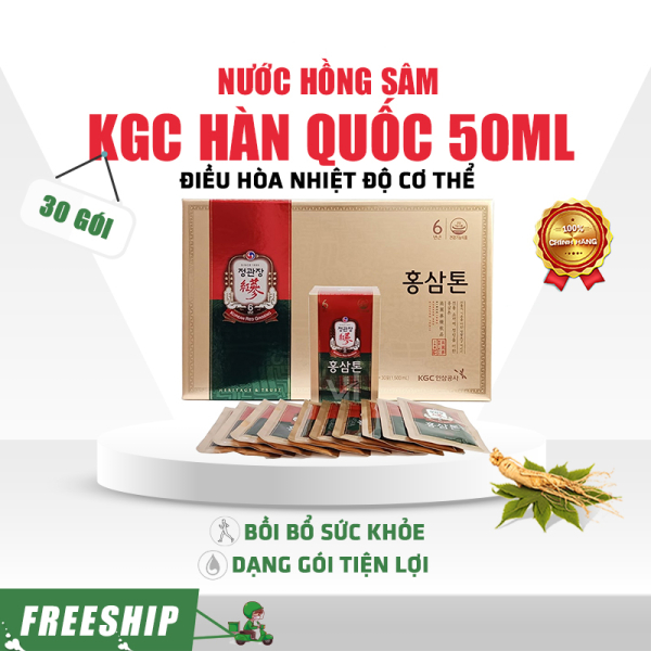 Nước hồng sâm KGC Hàn Quốc 50ml x 30 gói