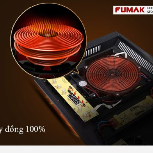 Bếp từ đôi Fumak Inverter FI4400 Malaysia